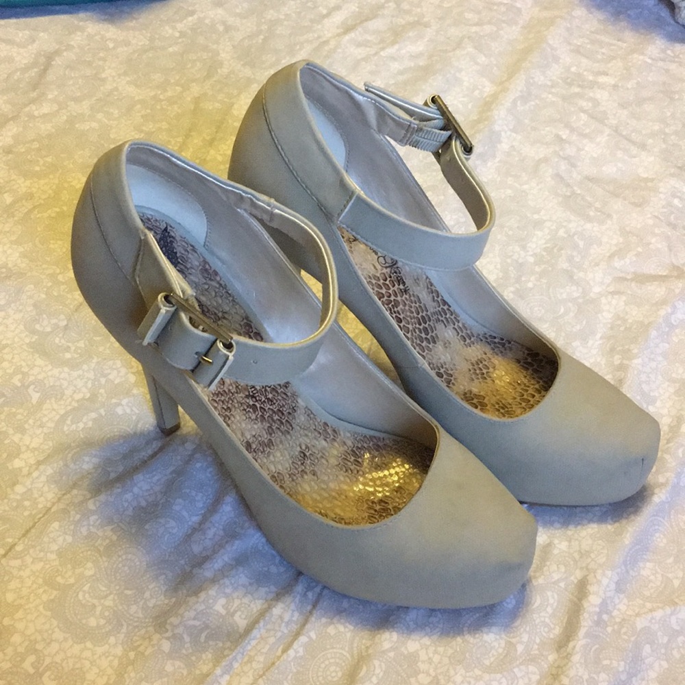 Ankle strap heels